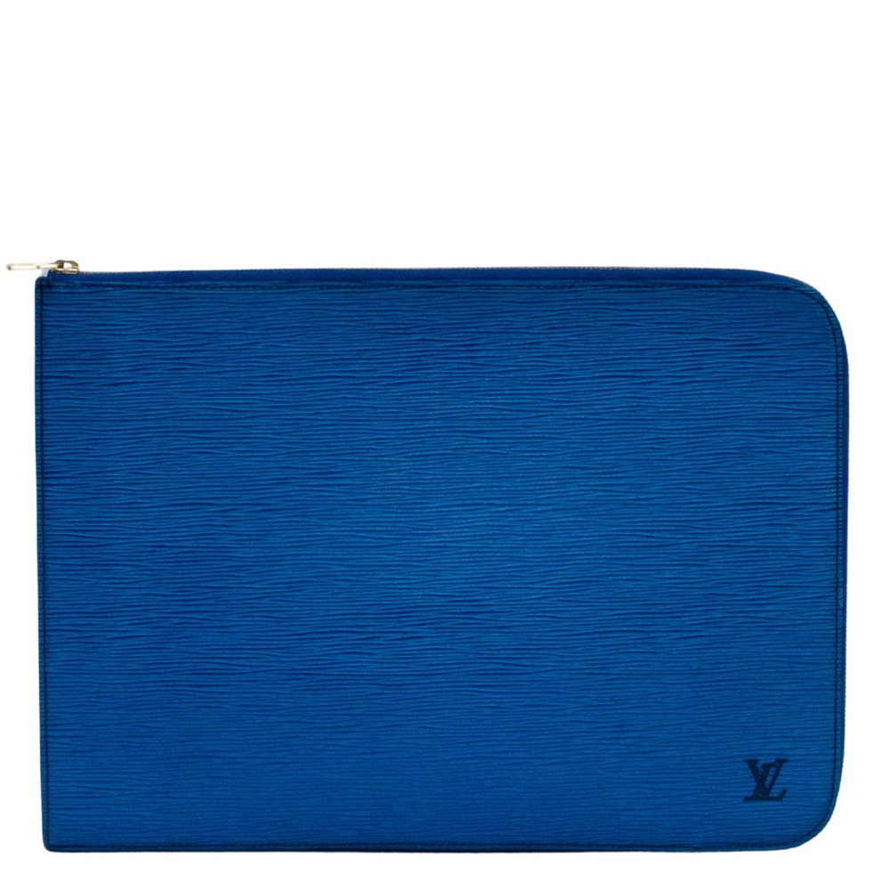 LOUIS VUITTON VINTAGE EPI POCHETTE DOCUMENT PORTFOLIO CASE